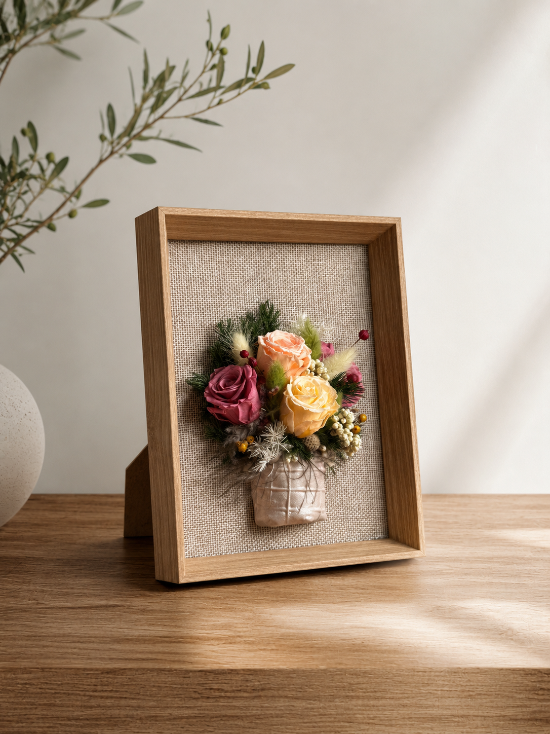Tablou Floral „Aurora Bloom”, 21x16 cm