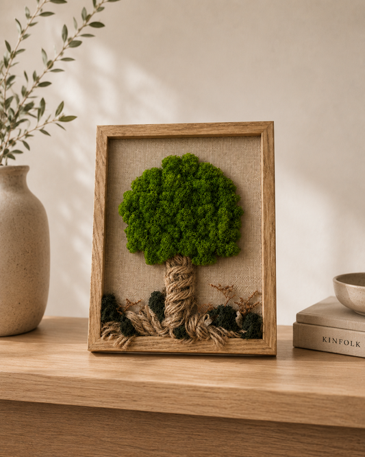 Tablou "Evergreen Harmony", 27x20 cm