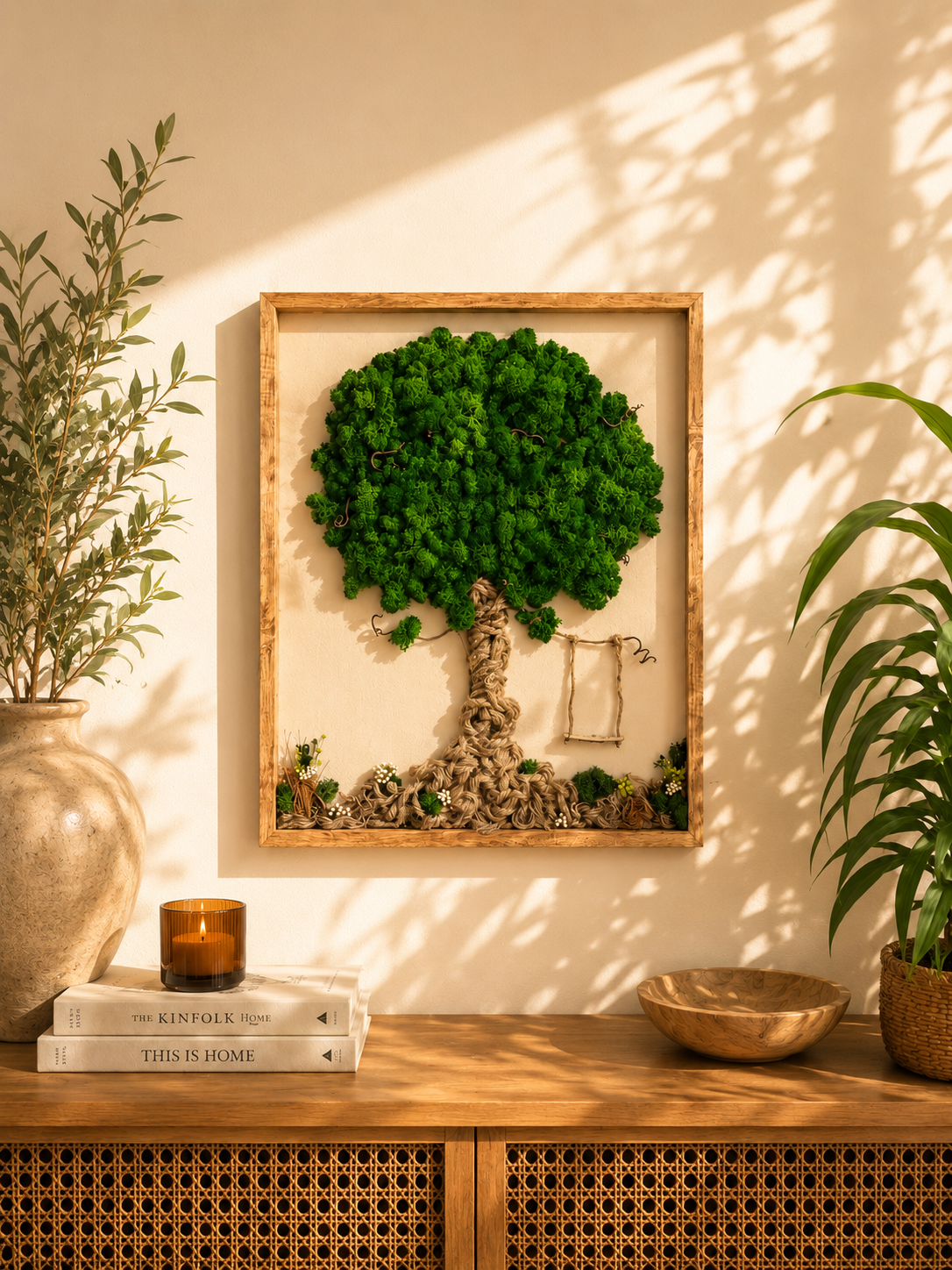 Tablou Natural „Tree of Serenity”, 40x50 cm